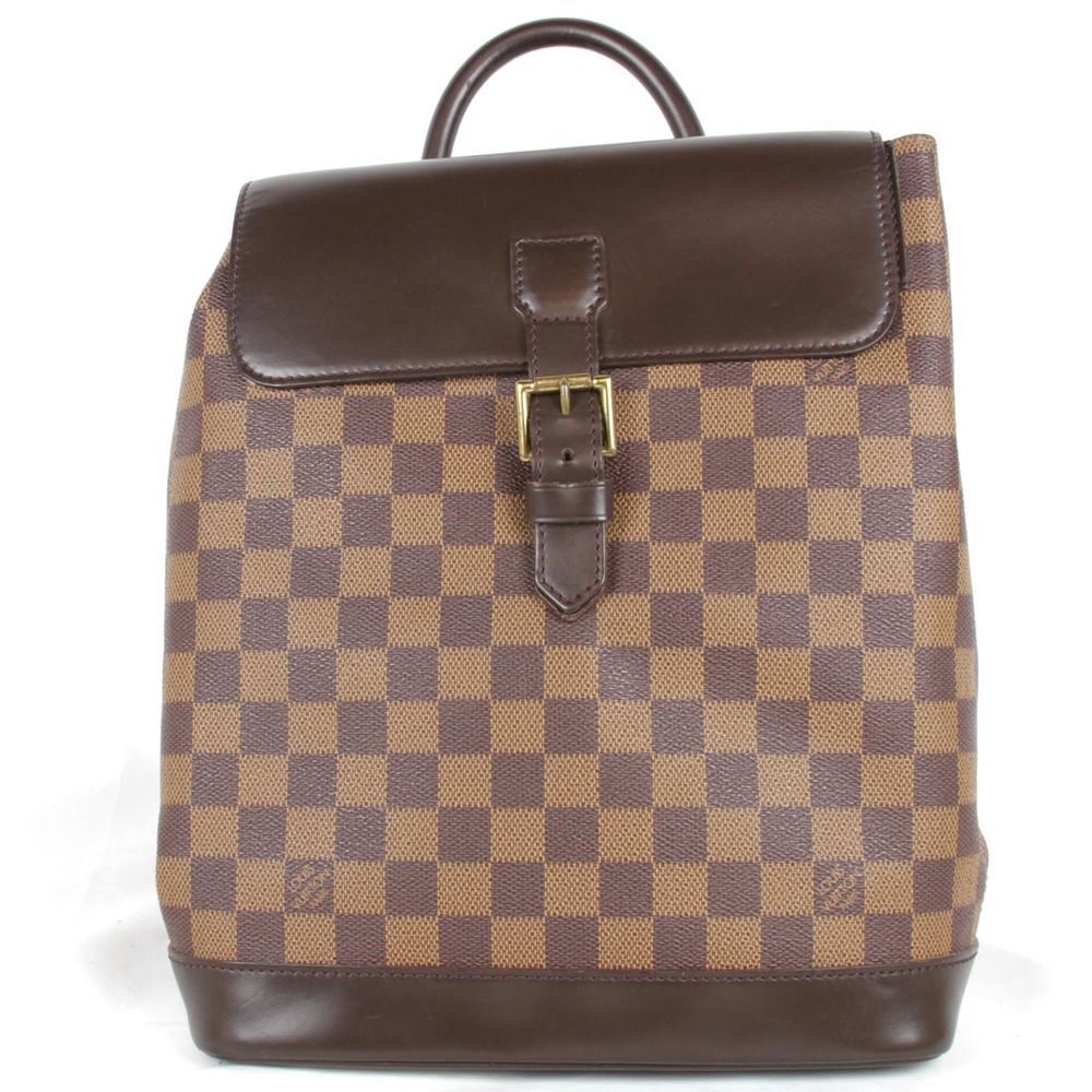 Louis Vuitton Soho Backpack Daypack Damier Canvas